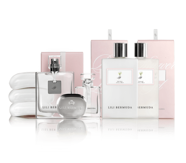 Lily fragrance collector gift set from Lili Bermuda