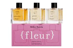 Set of three Miller Harris fragrances, Fleurs