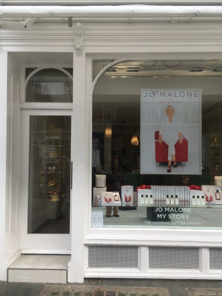 Jo Loves fragrance boutique on Elizabeth Street in London