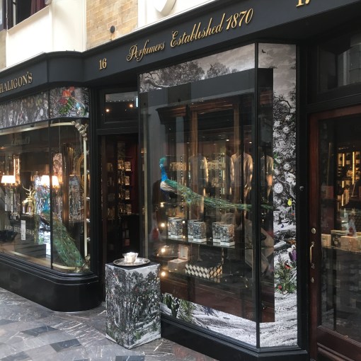 Penhaligon's perfumery in London, Burlington Arcade