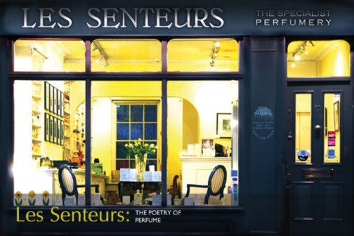 Niche perfumery Les Senteurs in London, Belgravia. Knightsbridge