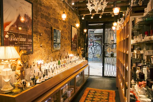The niche store The Perfumery Barcelona, in the Barri Gotic.