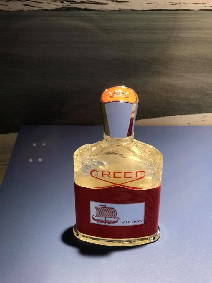 Creed Viking frozen bottle at Boston Neiman Marcus