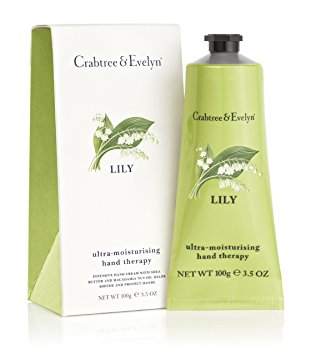 Crabtree and Evelyn Lily hand therapy