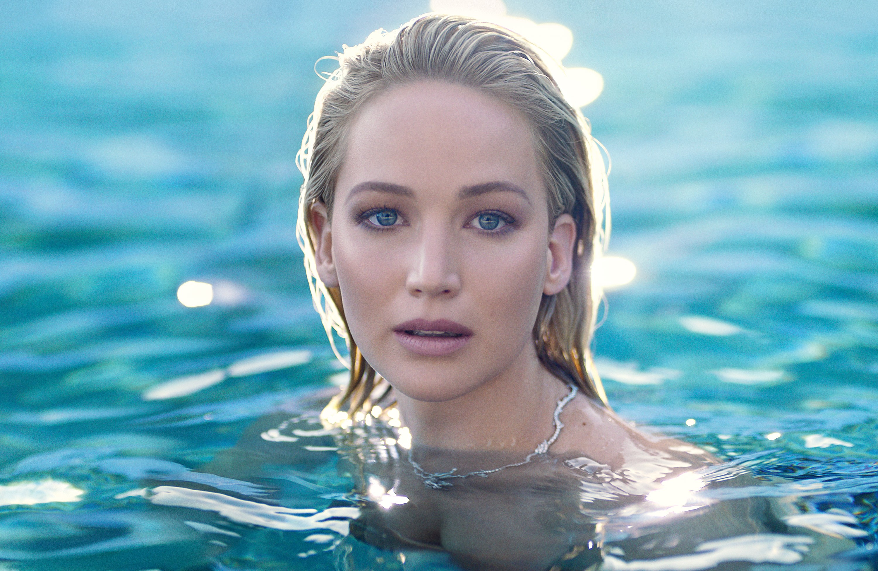 Jennifer Lawrence and new fragrance Joy by Dior.