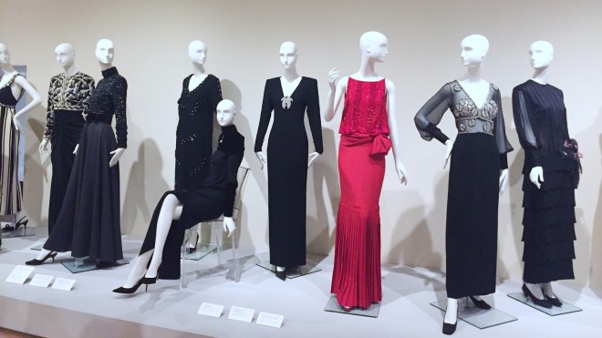 Gowns by designer James Galanos at Phoenix Art Museum retrospective exhibit