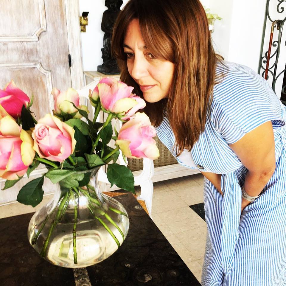 Fragrance writer/blogger Megan in Sainte Maxime