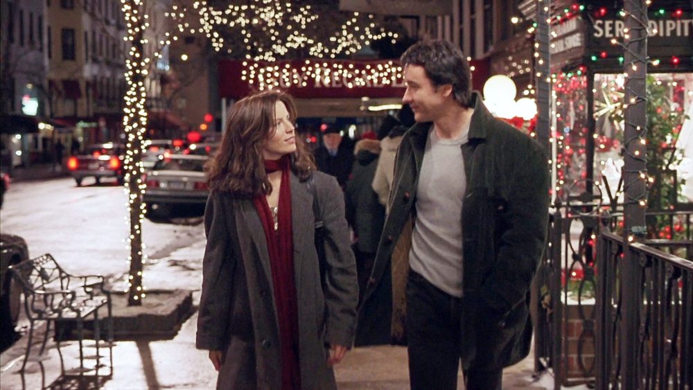 John Cusack and Kate Beckinsale in film Serendipity