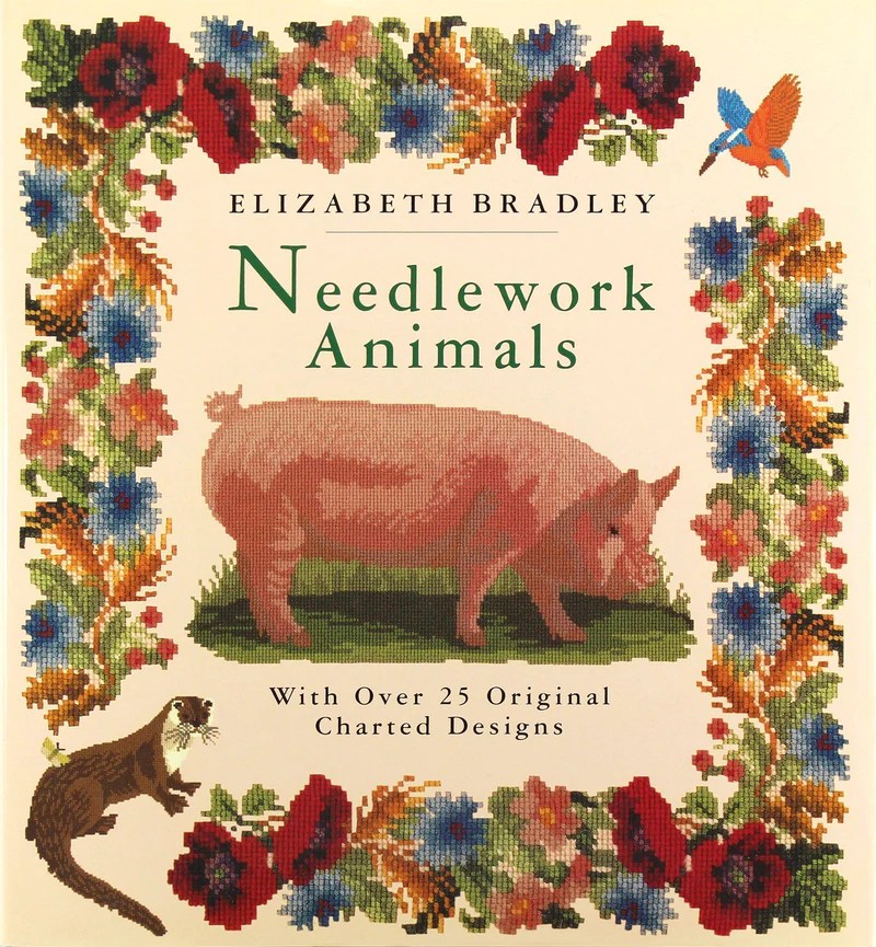 Book of needlepoint patterns by Elizabeth Bradley